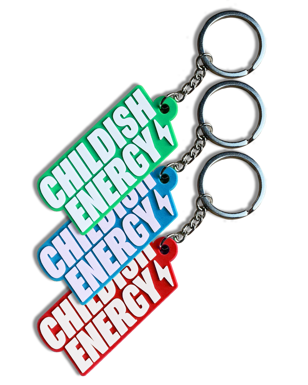PACK OF 3 KEYRINGS